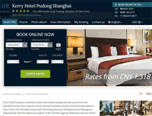 Tablet Screenshot of kerry-hotel-pudong.h-rzn.com