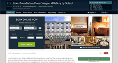 Desktop Screenshot of hotel-mondial-am-dom.h-rzn.com