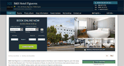 Desktop Screenshot of hotel-sidorme-figueres.h-rzn.com