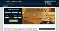 Desktop Screenshot of ocean-point-resort.h-rzn.com