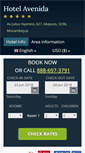 Mobile Screenshot of hotel-avenida-maputo.h-rzn.com
