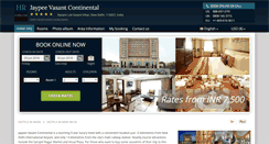 Desktop Screenshot of jaypee-vasant-continental.h-rzn.com