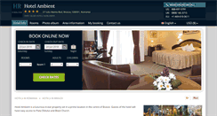 Desktop Screenshot of hotel-ambient-brasov.h-rzn.com