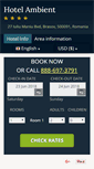 Mobile Screenshot of hotel-ambient-brasov.h-rzn.com