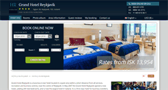 Desktop Screenshot of grand-hotel-reykjavik.h-rzn.com