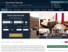 Tablet Screenshot of hotell-norrtull-stockholm.h-rzn.com