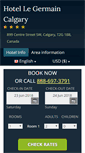 Mobile Screenshot of hotel-le-germain-calgary.h-rzn.com