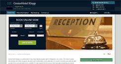 Desktop Screenshot of center-hotel-klopp.h-rzn.com