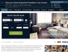 Tablet Screenshot of mercurekaiserhoffrankfurt.h-rzn.com