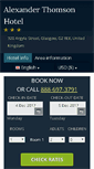 Mobile Screenshot of alexander-thomson-hotel.h-rzn.com
