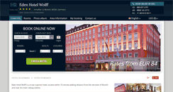Desktop Screenshot of eden-hotel-wolff.h-rzn.com