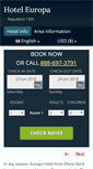 Mobile Screenshot of hotel-europa-eforie-nord.h-rzn.com