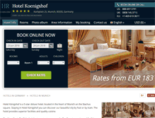 Tablet Screenshot of hotel-konigshof-munich.h-rzn.com
